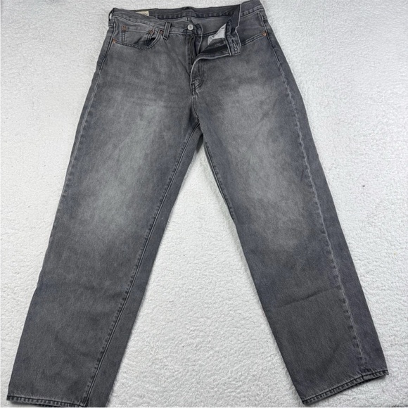 Levi’s Premium Lot Stay Loose Jeans Size 34x32 Fits 34x30 Gray Wash - Picture 2 of 10